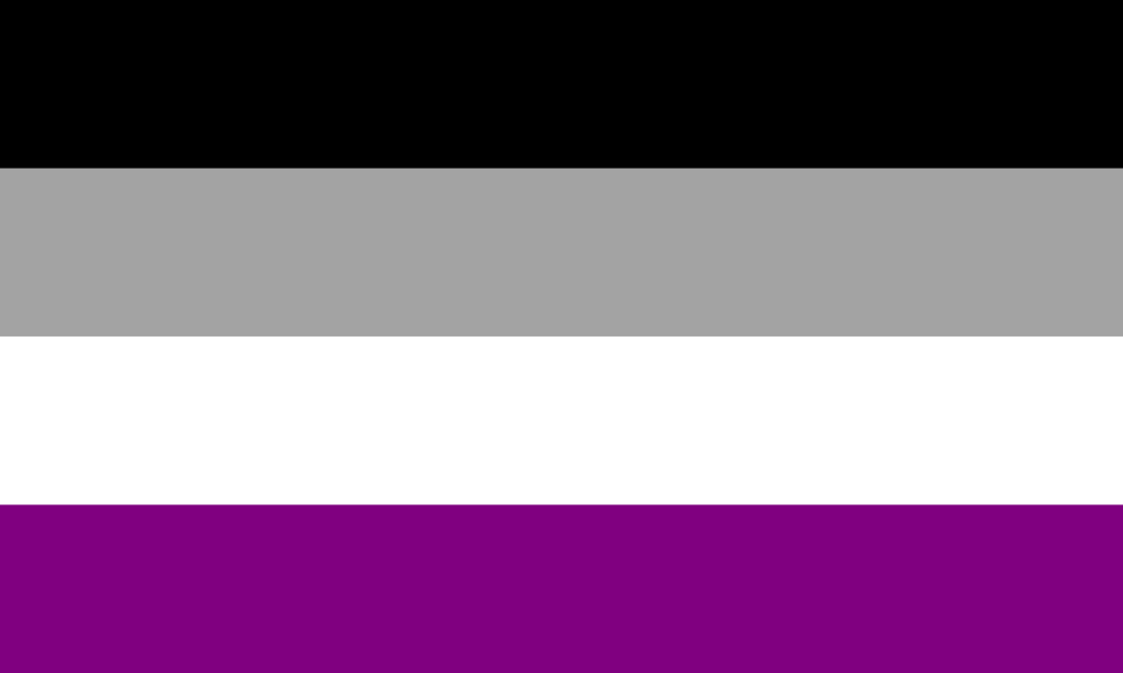 drapeau asexuel - guide drapeau lgbt