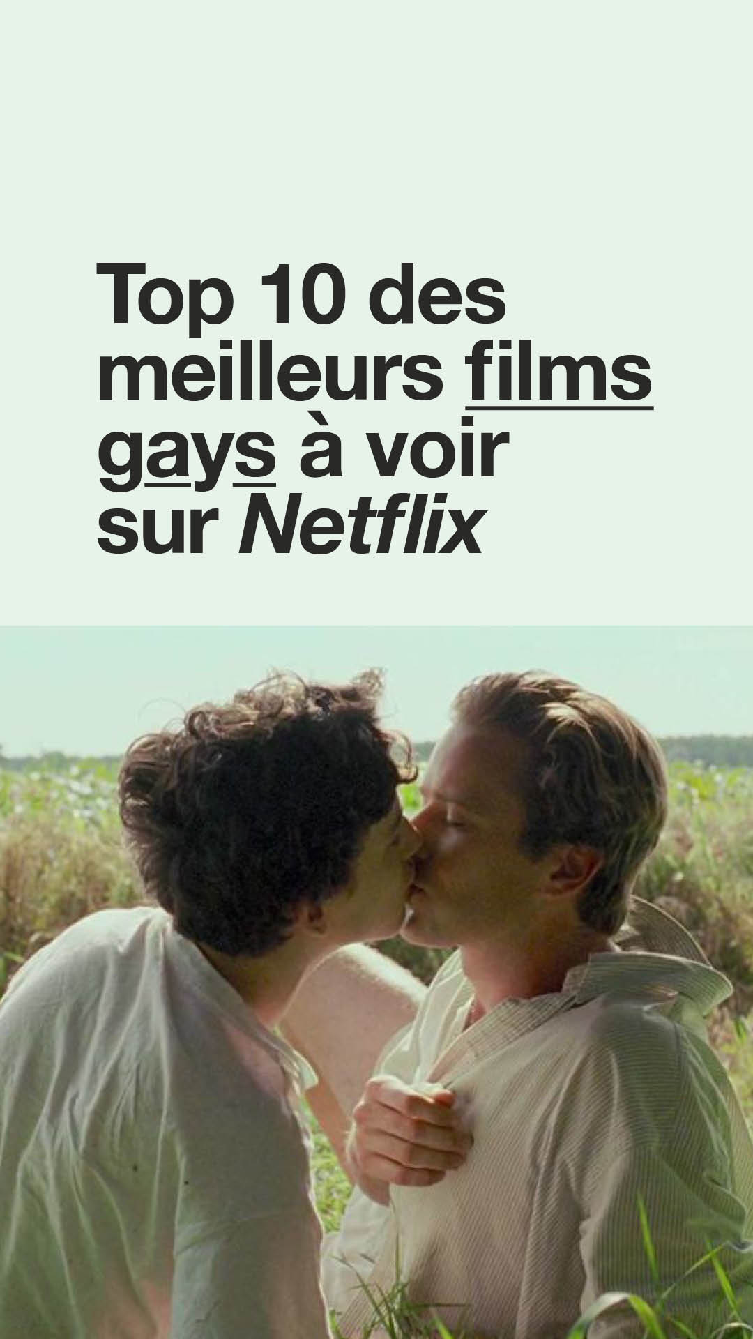 Meilleur Film Gay Netflix