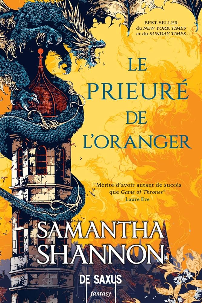 Epopée d'époque "Le Prieuré de l'oranger" de Samantha Shannon.