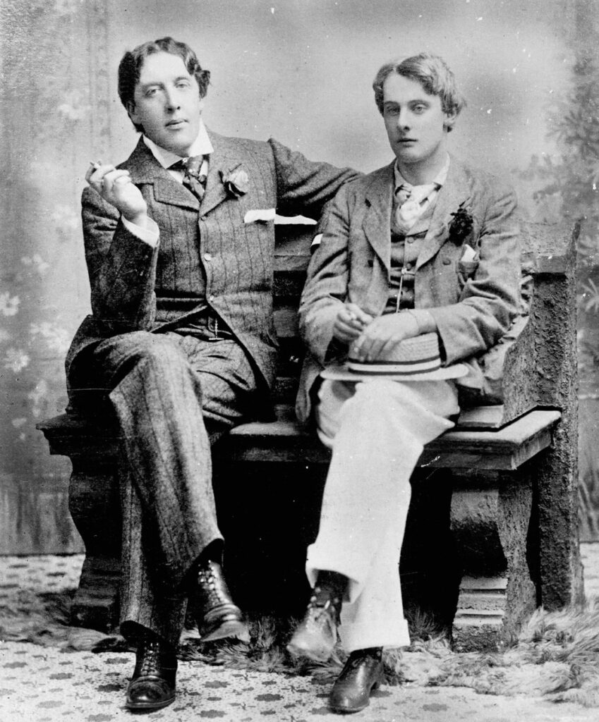 Oscar Wilde et Alfred Douglas, auteurs queers