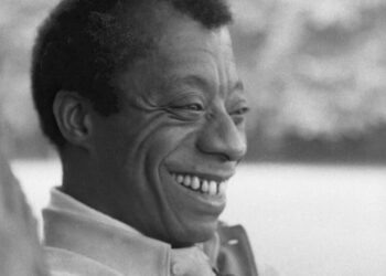 James Baldwin par Allan Warren à Hyde Park (Londres) en 1969