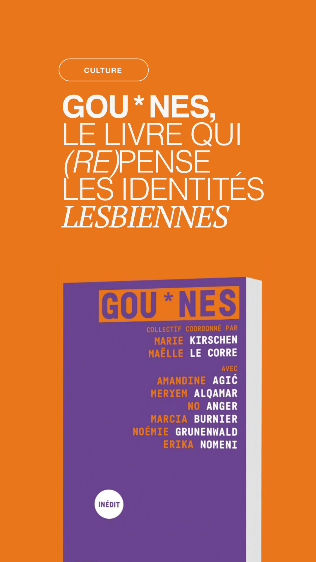 Gouines, le livre qui (re)pense les identités lesbiennes