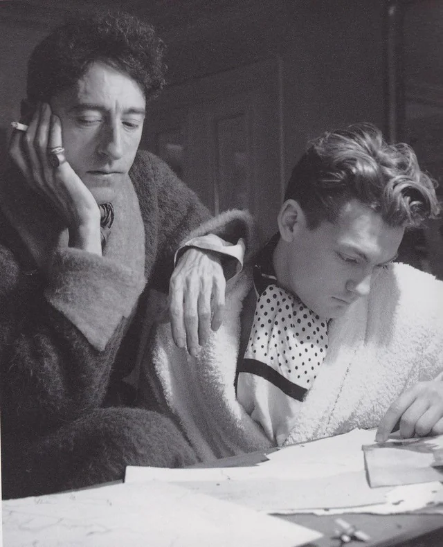 Jean Cocteau et Jean Marais