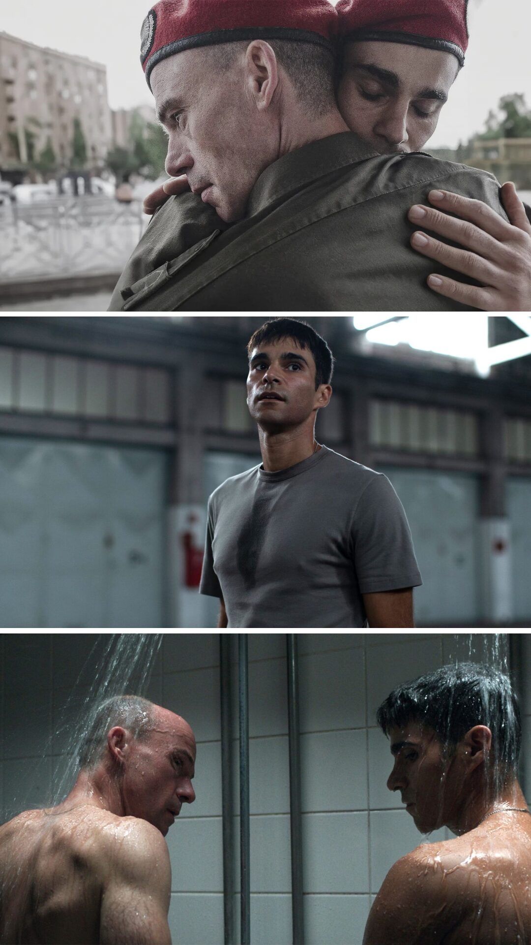 Images du film gay "Sergent-Major Eismayer" (2022) sur QueerScreen, drame militaire et romance cachée