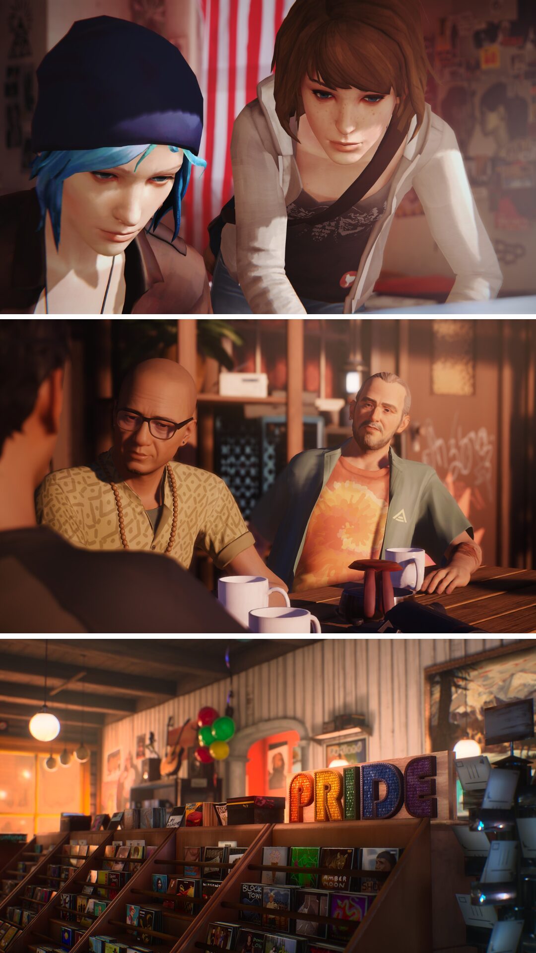 Image illustrant Life is Strange, un jeu vidéo LGBTQ+ offrant une représentation queer authentique et immersive.