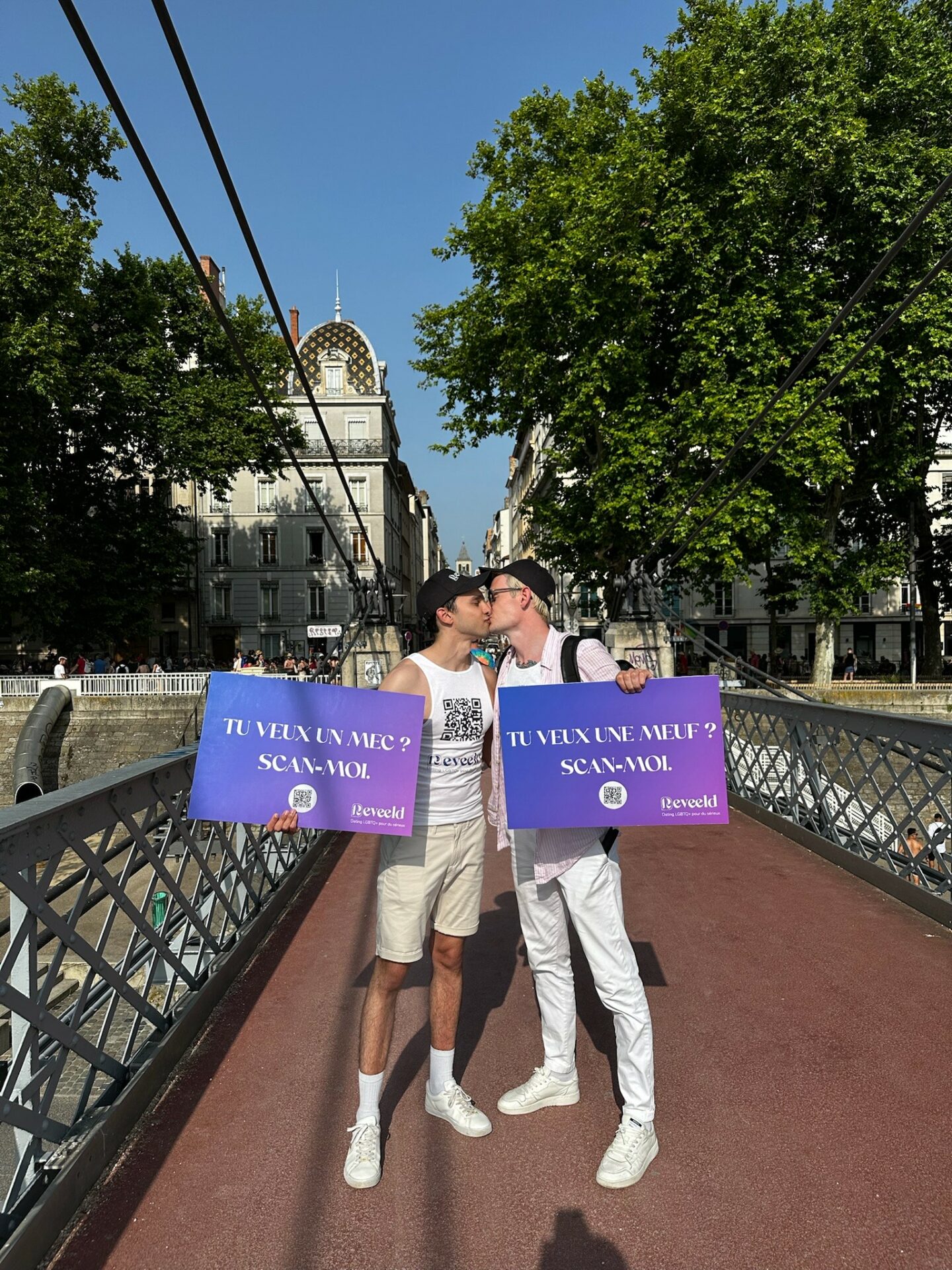 Rencontre avec les fondateurs de Reveeld David et Dimitri lors de la Pride de Lyon